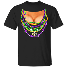 Load image into Gallery viewer, Mardi Gras Breast Mardi Gras Boob Bead Costume
