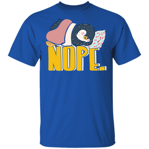 Nope Not Today Lazy Penguin Lover Gift