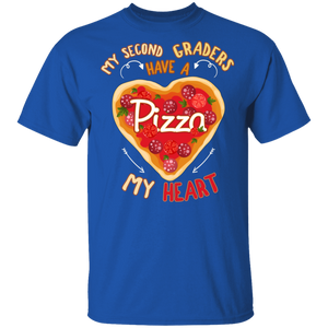 Valentines Day Teacher Second Grade Pizza My Heart